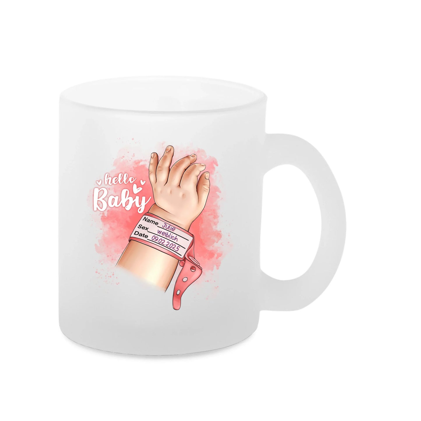 KidzzCamp Personalisierte Tasse "Hello Baby"