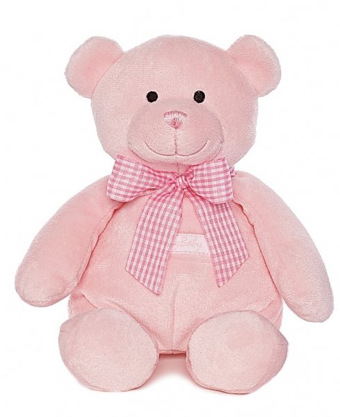 Teddy Baby Plüschbär rosa 24cm