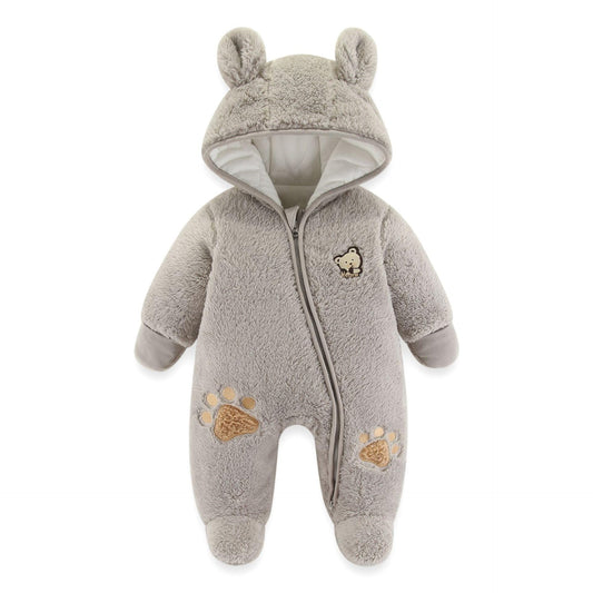 Baby Schneeanzüge Winter Overall mit Kapuze