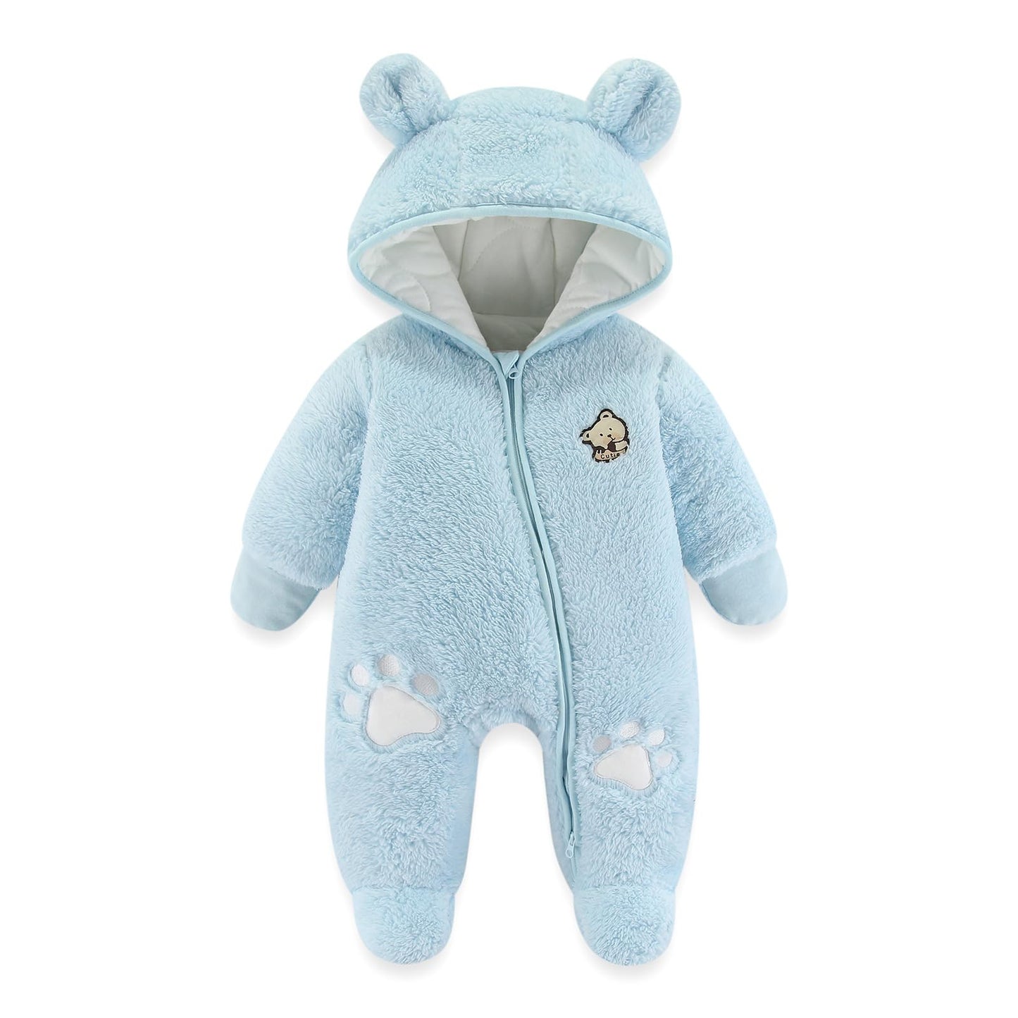 Baby Schneeanzüge Winter Overall mit Kapuze