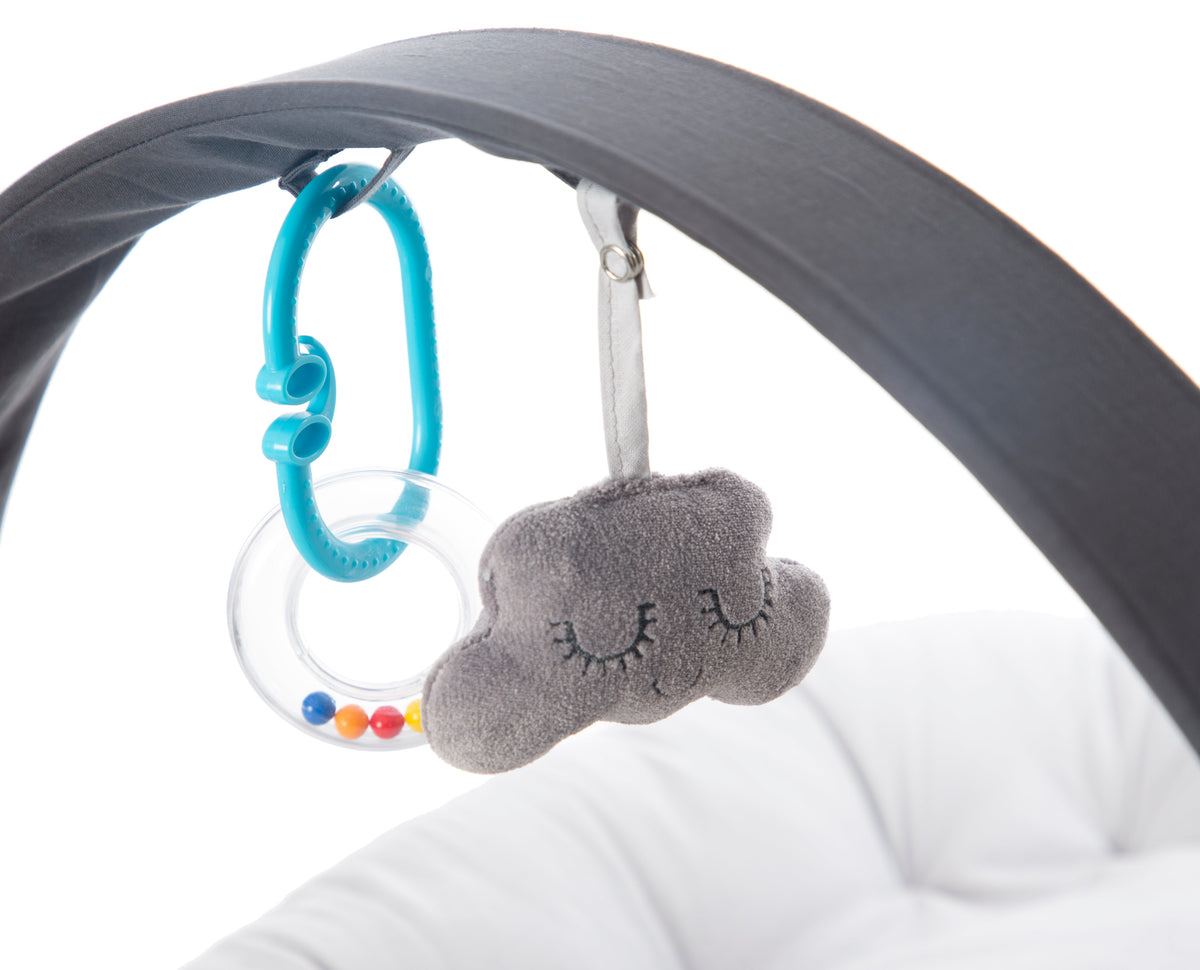 Babyjem Babynest "My First Bed" mit Spielbogen und Rassel