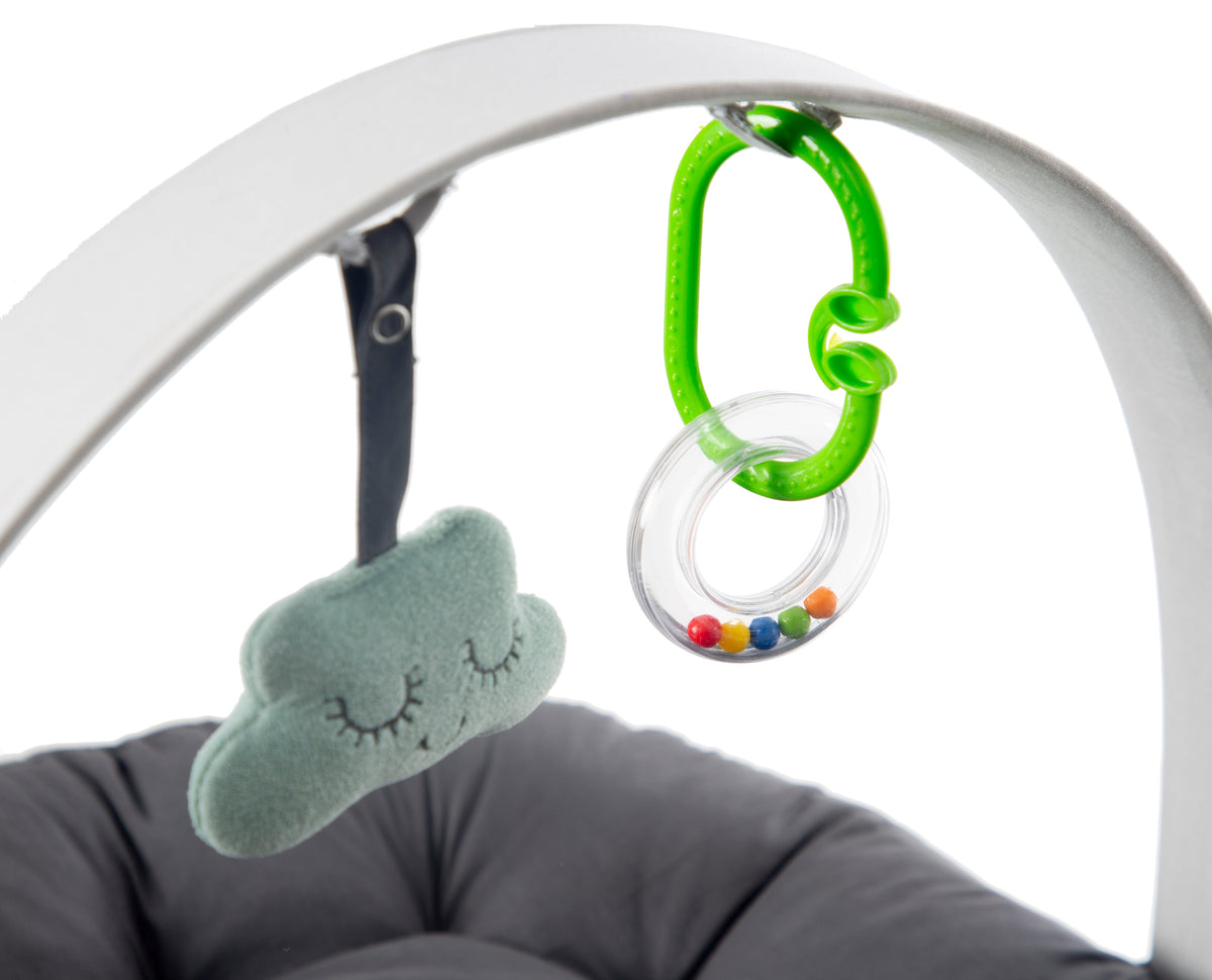 Babyjem Babynest "My First Bed" mit Spielbogen und Rassel