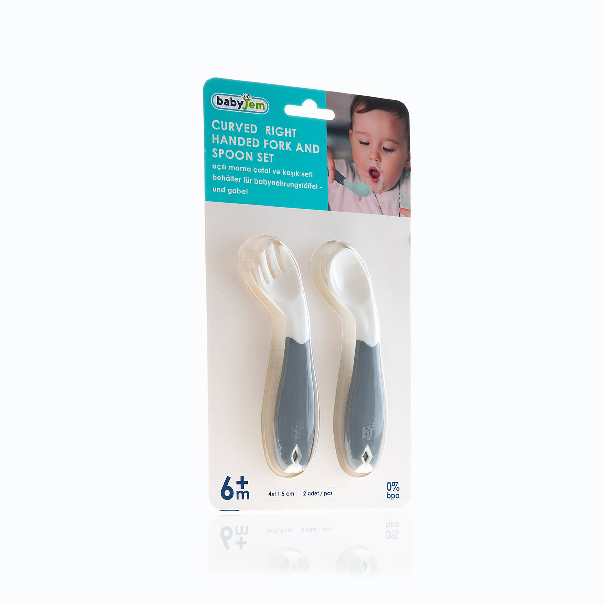 Babyjem Kinderbesteck Löffel und Gabel