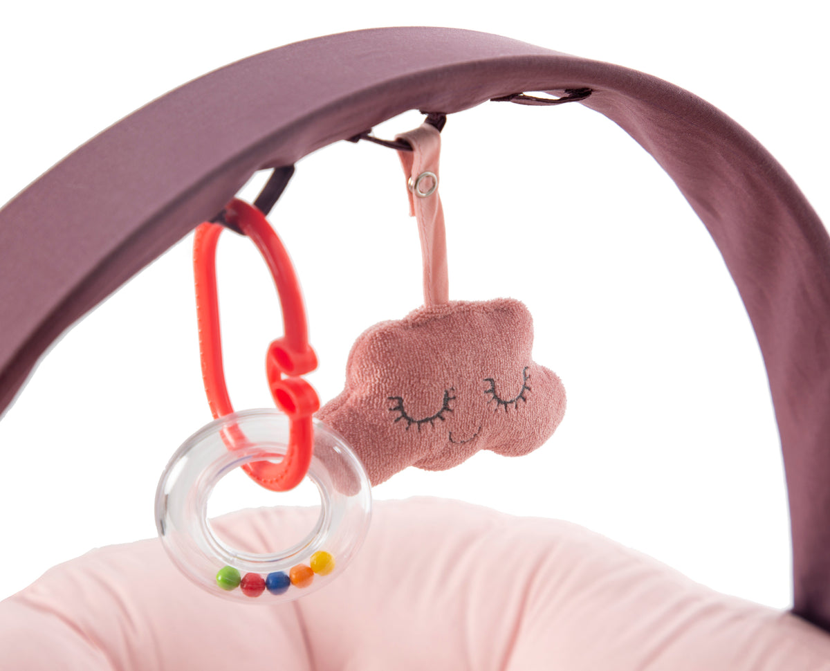 Babyjem Babynest "My First Bed" mit Spielbogen und Rassel