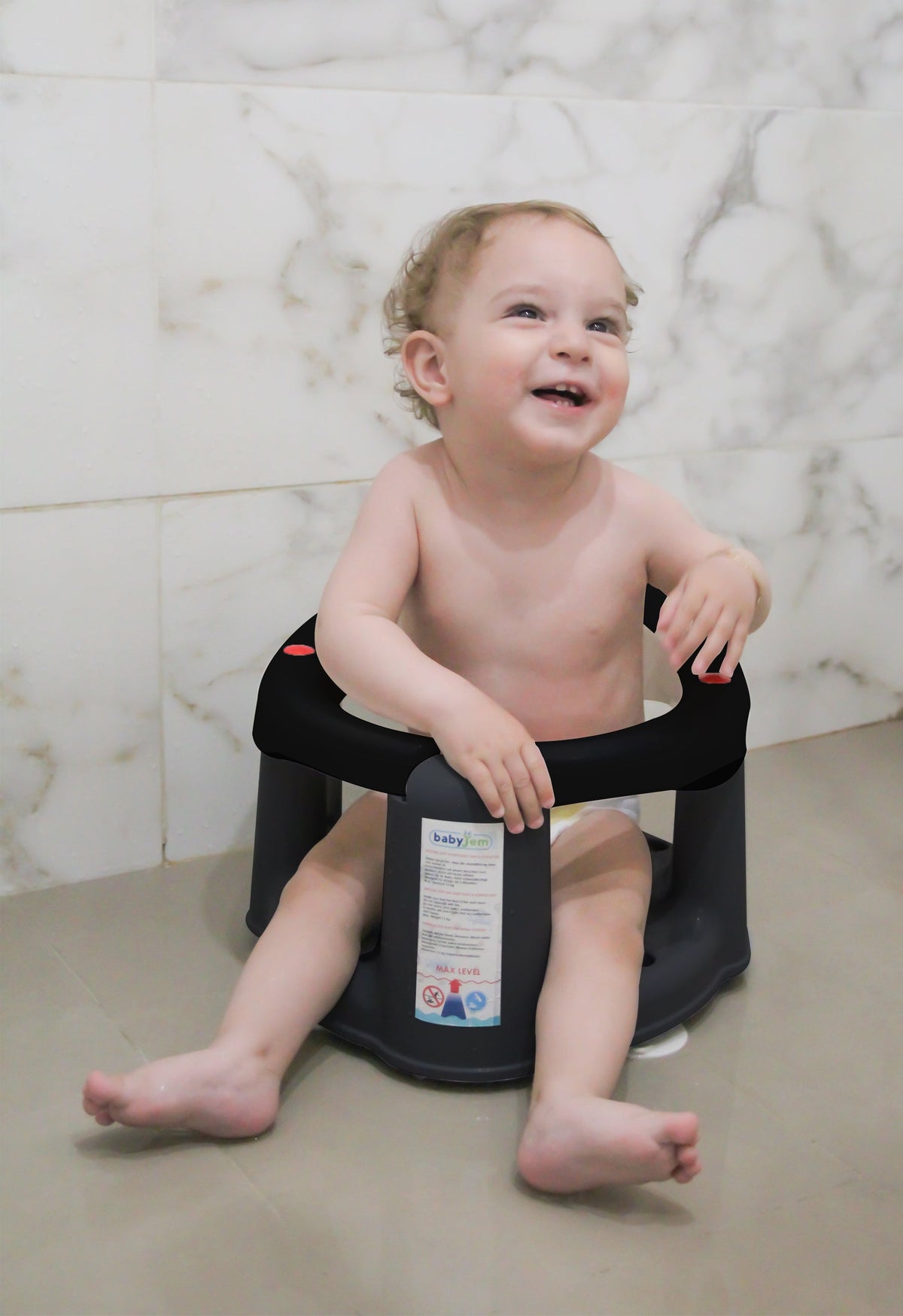Babyjem Baby-Badesitz mit Frontöffnung