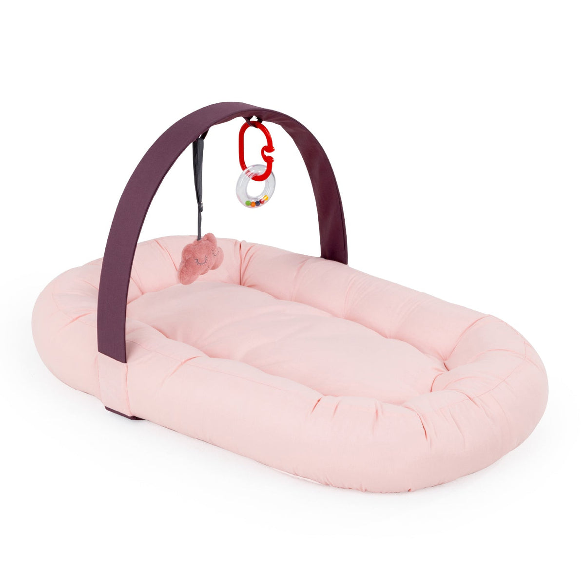 Babyjem Babynest "My First Bed" mit Spielbogen und Rassel