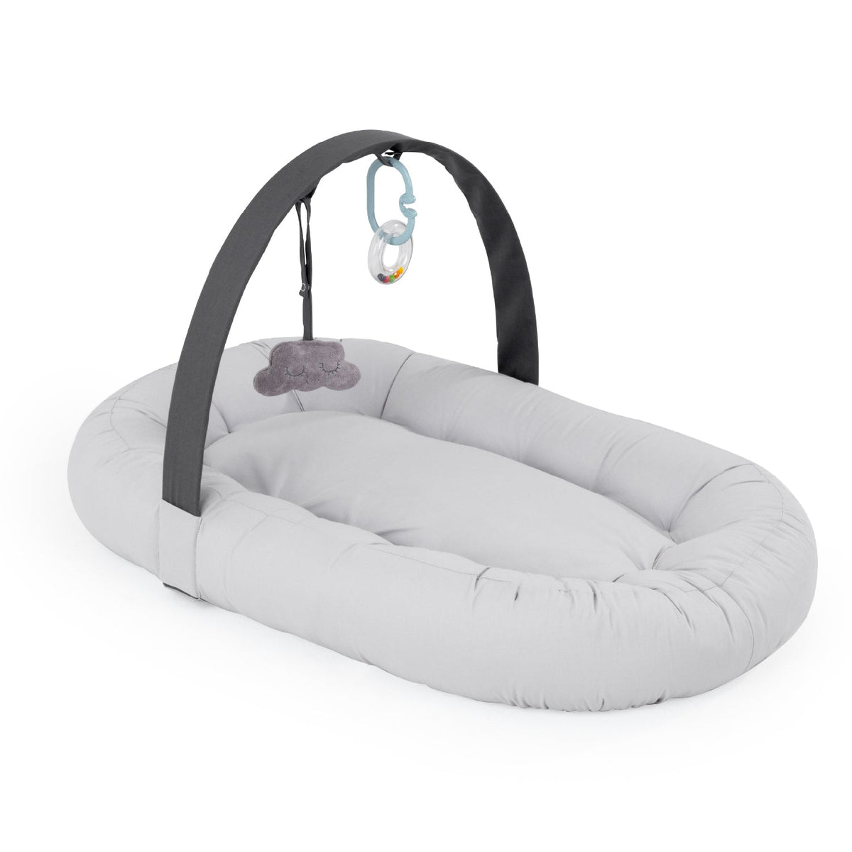 Babyjem Babynest "My First Bed" mit Spielbogen und Rassel