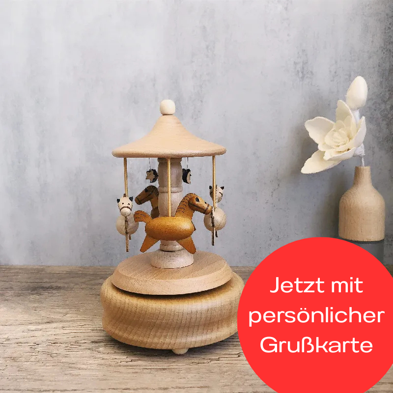 KidzzCamp Spieluhr mit individueller Grußkarte und schnellem Versand