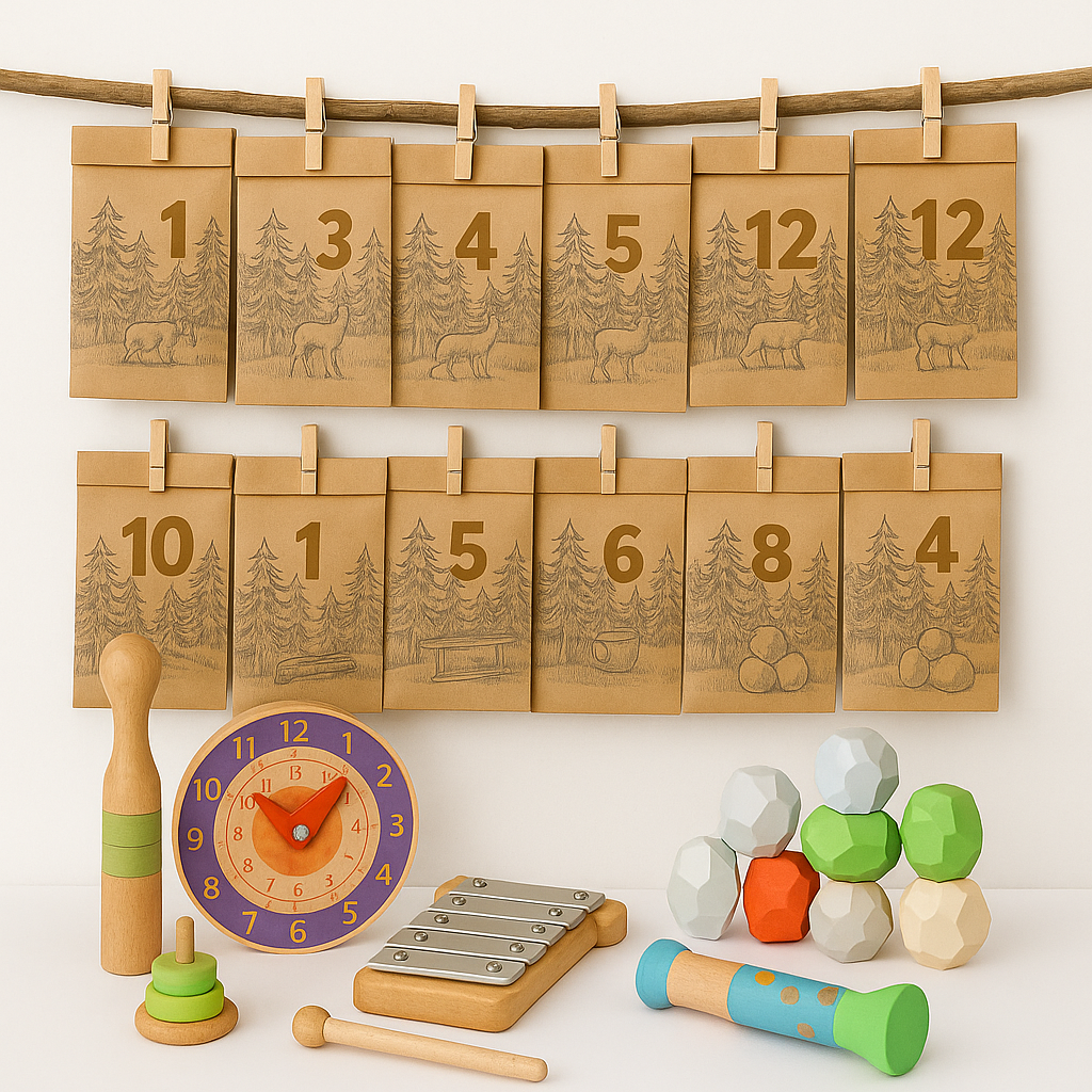 Kinder Lernfreude im Advent – Adventskalender mit Spielwert 🌲