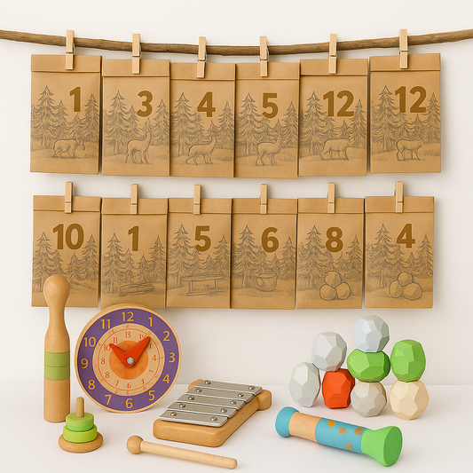 Kinder Lernfreude im Advent – Adventskalender mit Spielwert 🌲