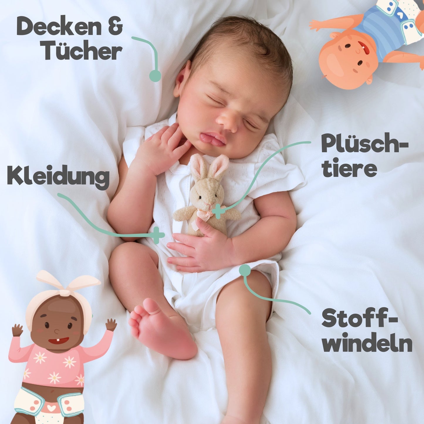 Waschmittel für Babywäsche