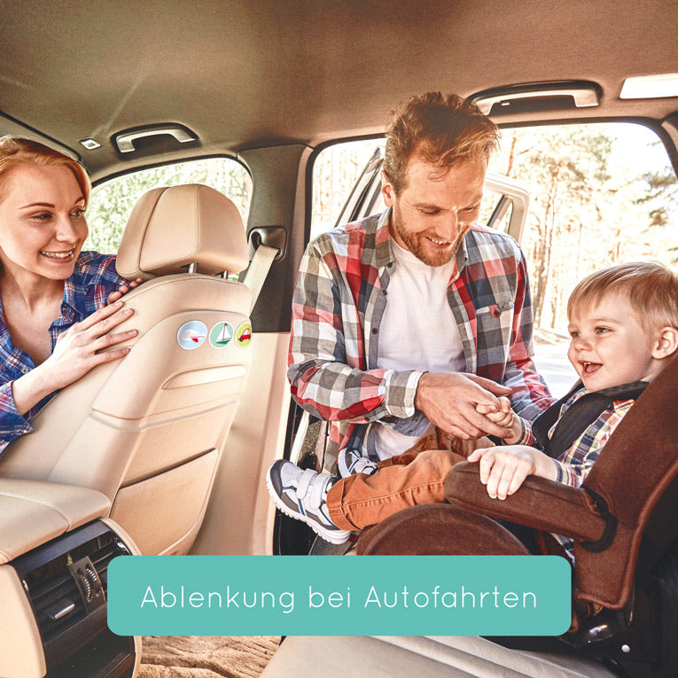Baby Mobil - Textilaufkleber Set aus hochwertiger Acetatseide