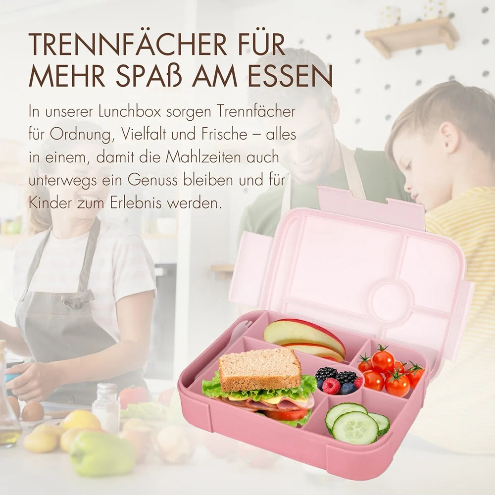 Brotdose für Kindergarten und Grundschule Rosé
