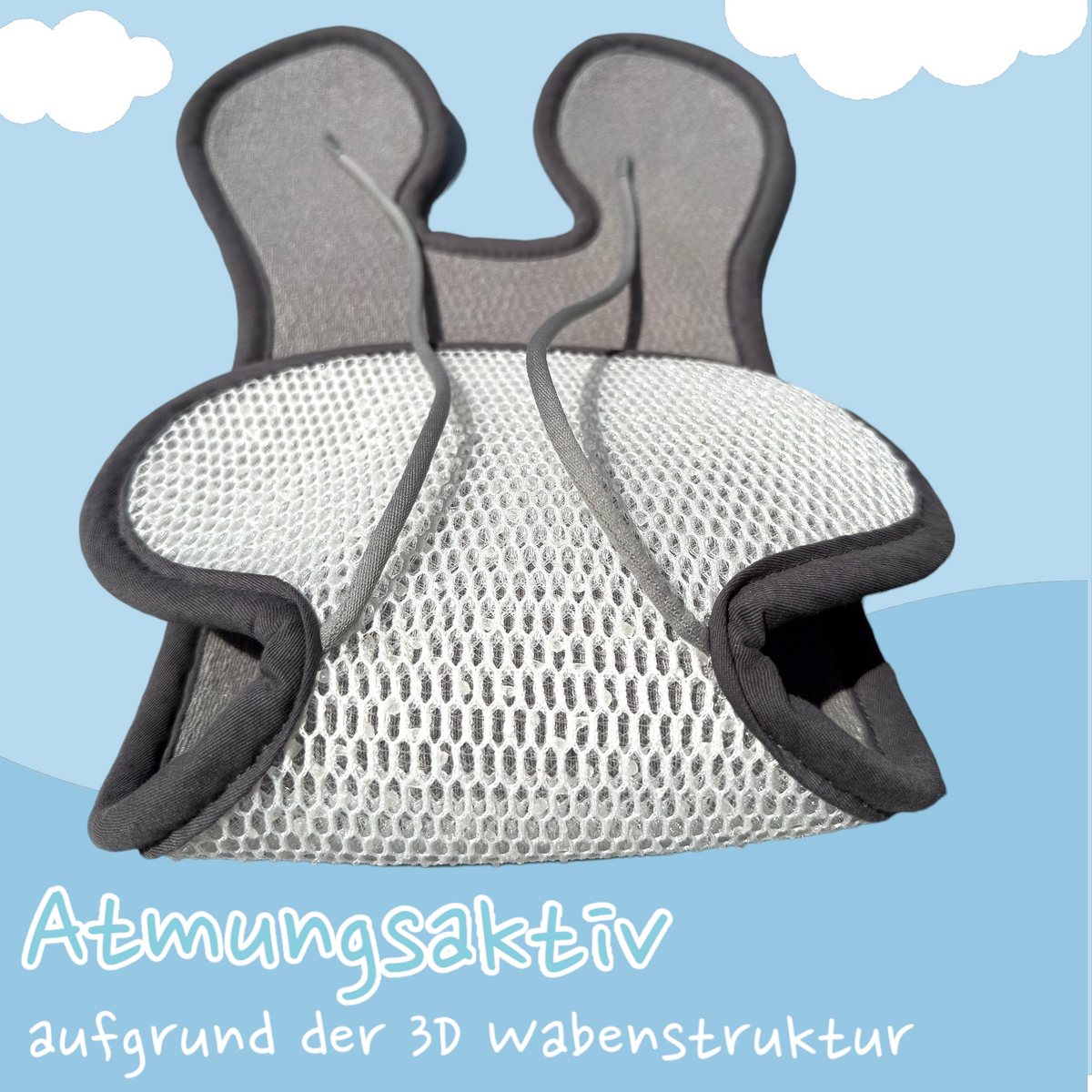Autositz Sitzauflage Gruppe 1 Grau