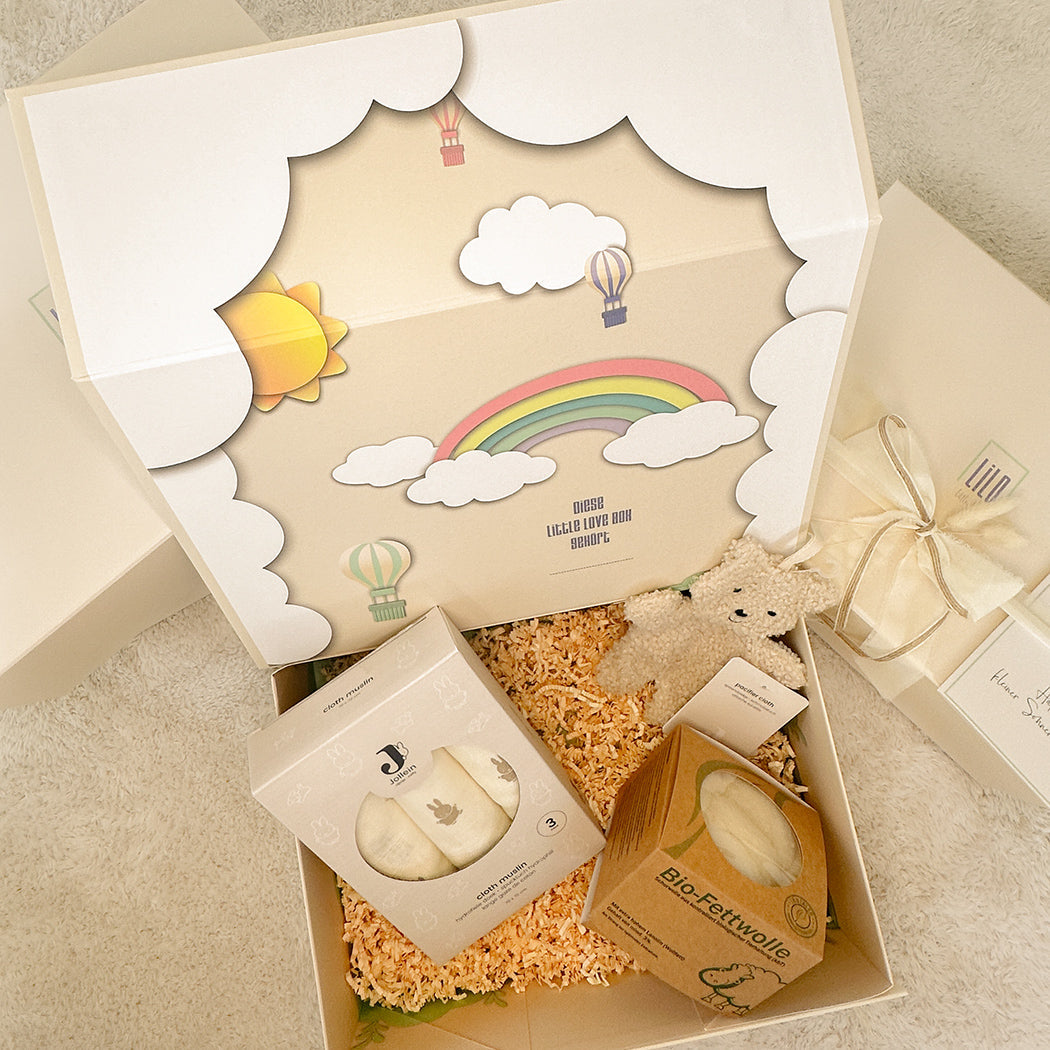 KidzzCamp Premium Baby-Geschenkbox – "Baby Basics"