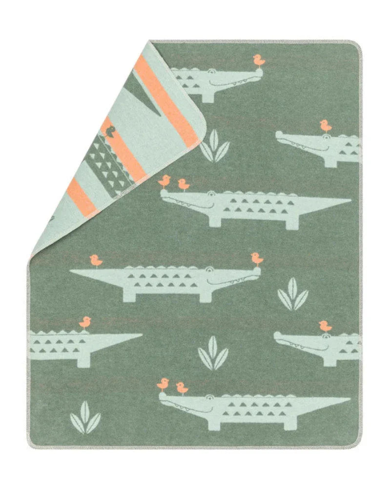 KidzzCamp – Premium Baby-Geschenkbox "Wild Crocodile"