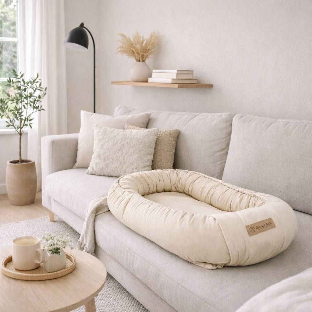 Babynestchen Baumwolle – Kuscheliger Baby-Kokon