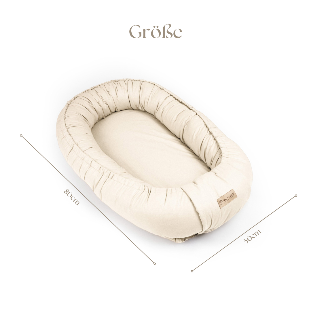 Babynestchen Baumwolle – Kuscheliger Baby-Kokon
