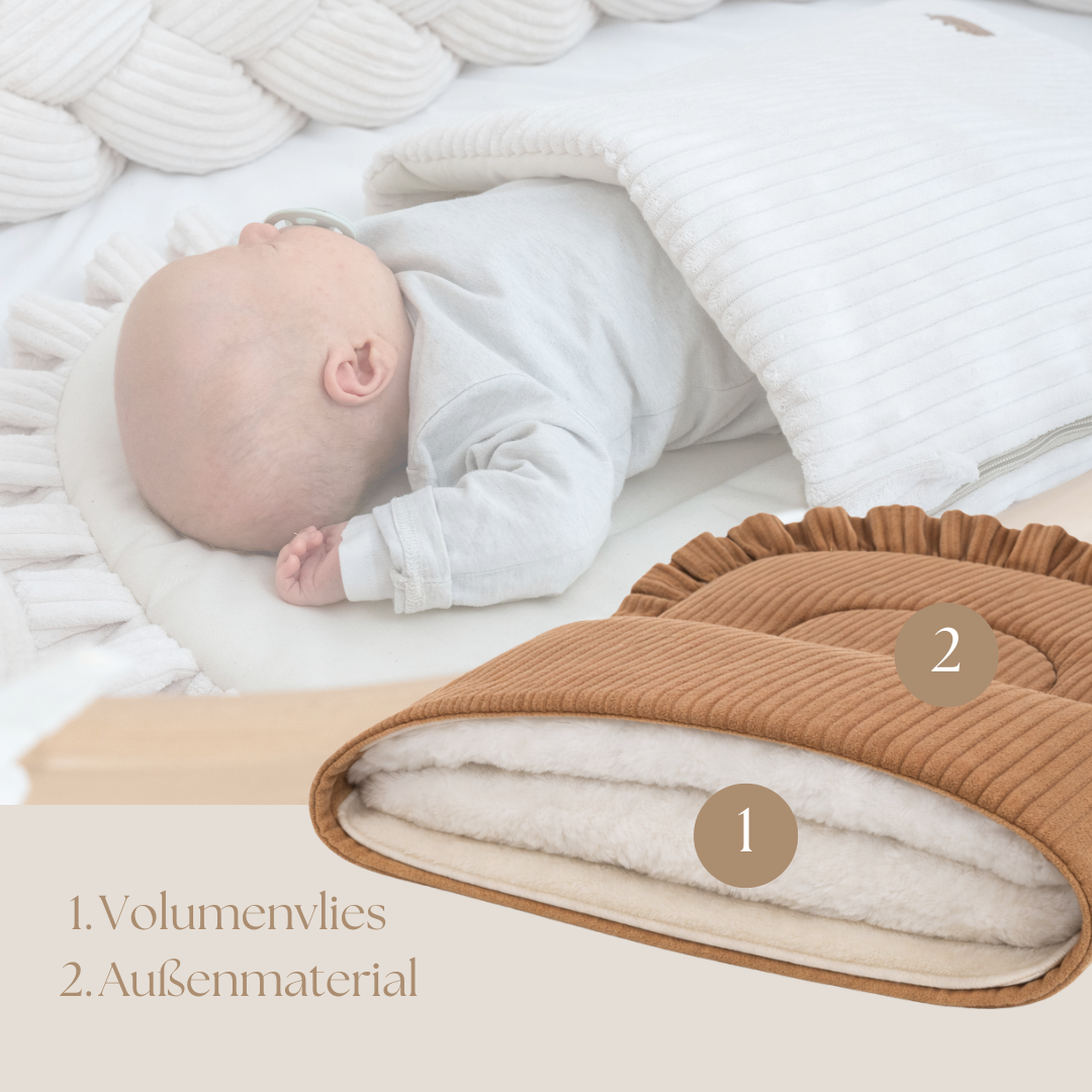 Babyschlafsack Dreamy Cord – Kuscheliger Ganzjahresschlafsack