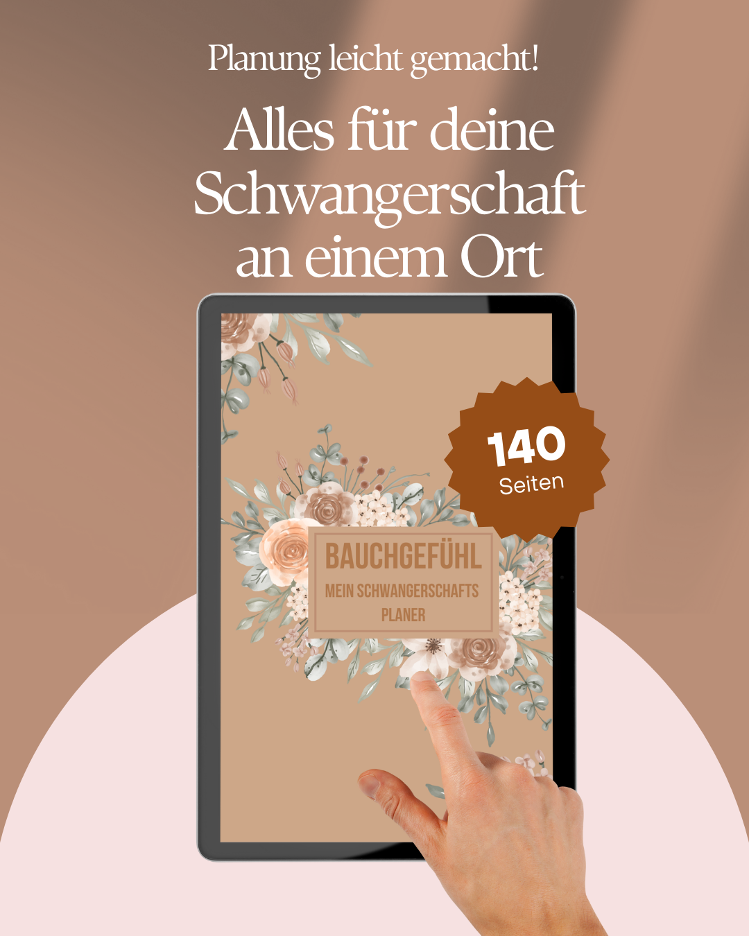 KidzzCamp Schwangerschaftsplaner "Bauchgefühl" Journal Hyperlink