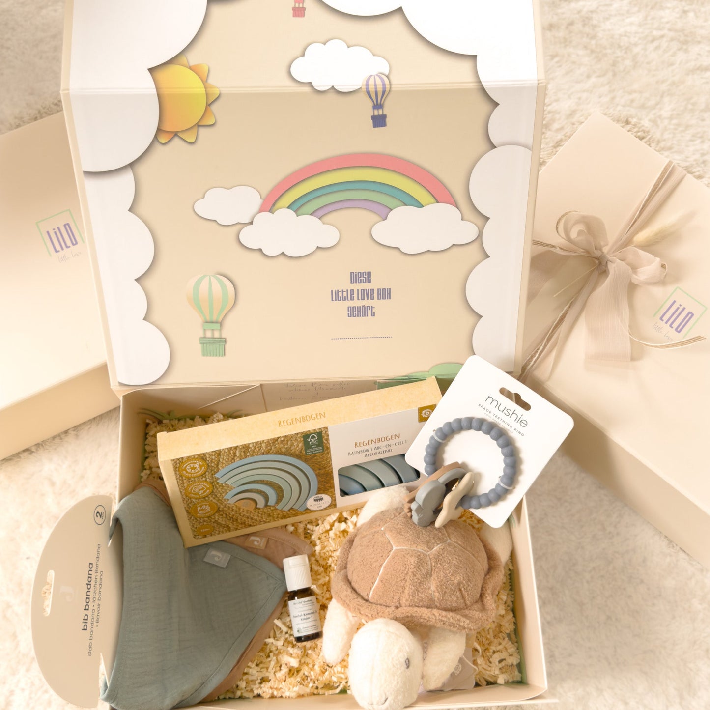 KidzzCamp – Premium Baby-Geschenkbox "Into the blue Box"
