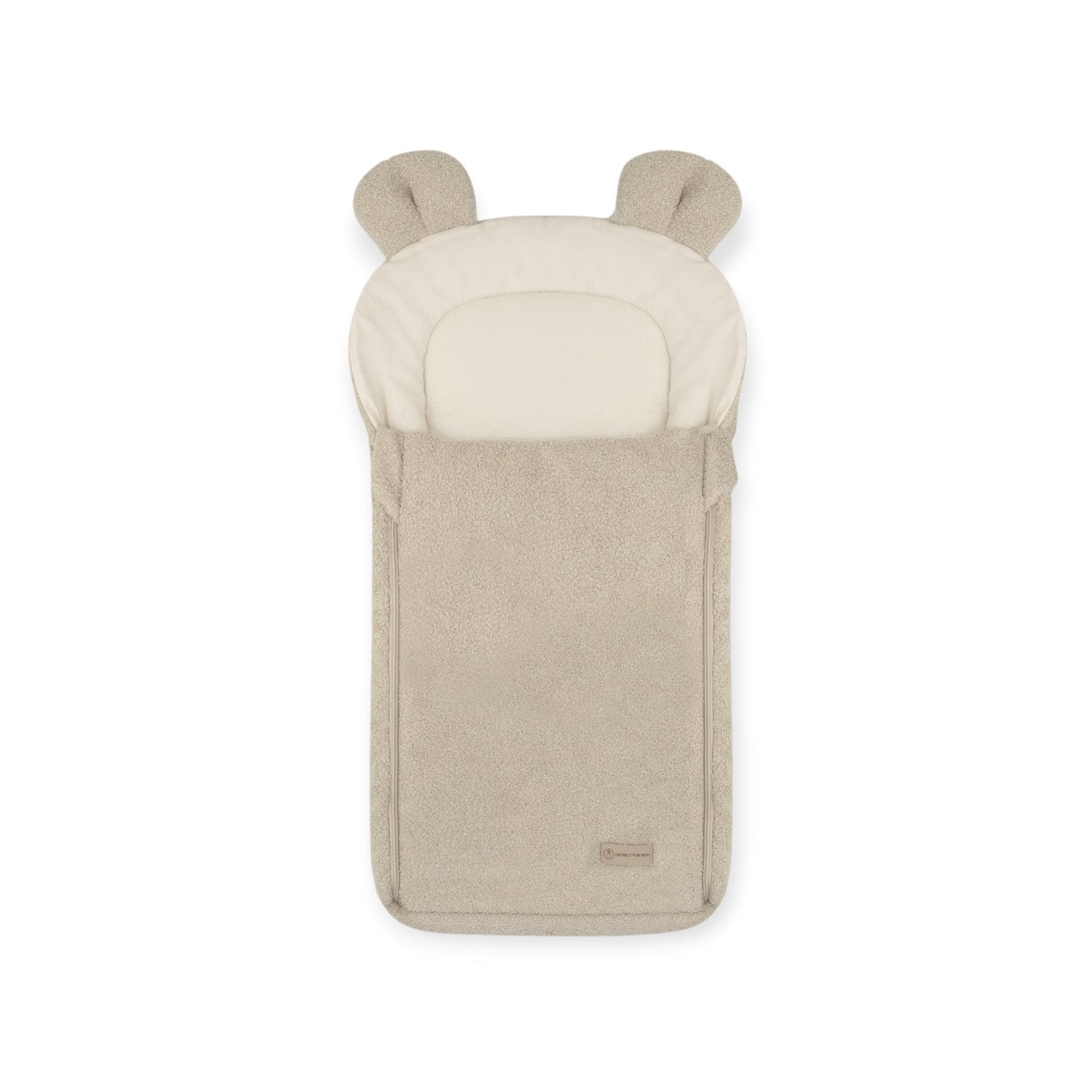 Babyschlafsack Teddyohren Teddy Bouclé - kuscheliger Ganzjahresschlafsack