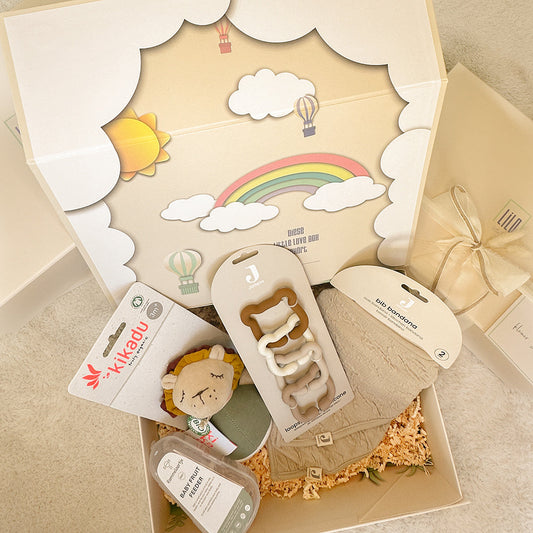 KidzzCamp – Premium Baby-Geschenkbox "Bounce Baby Bounce"