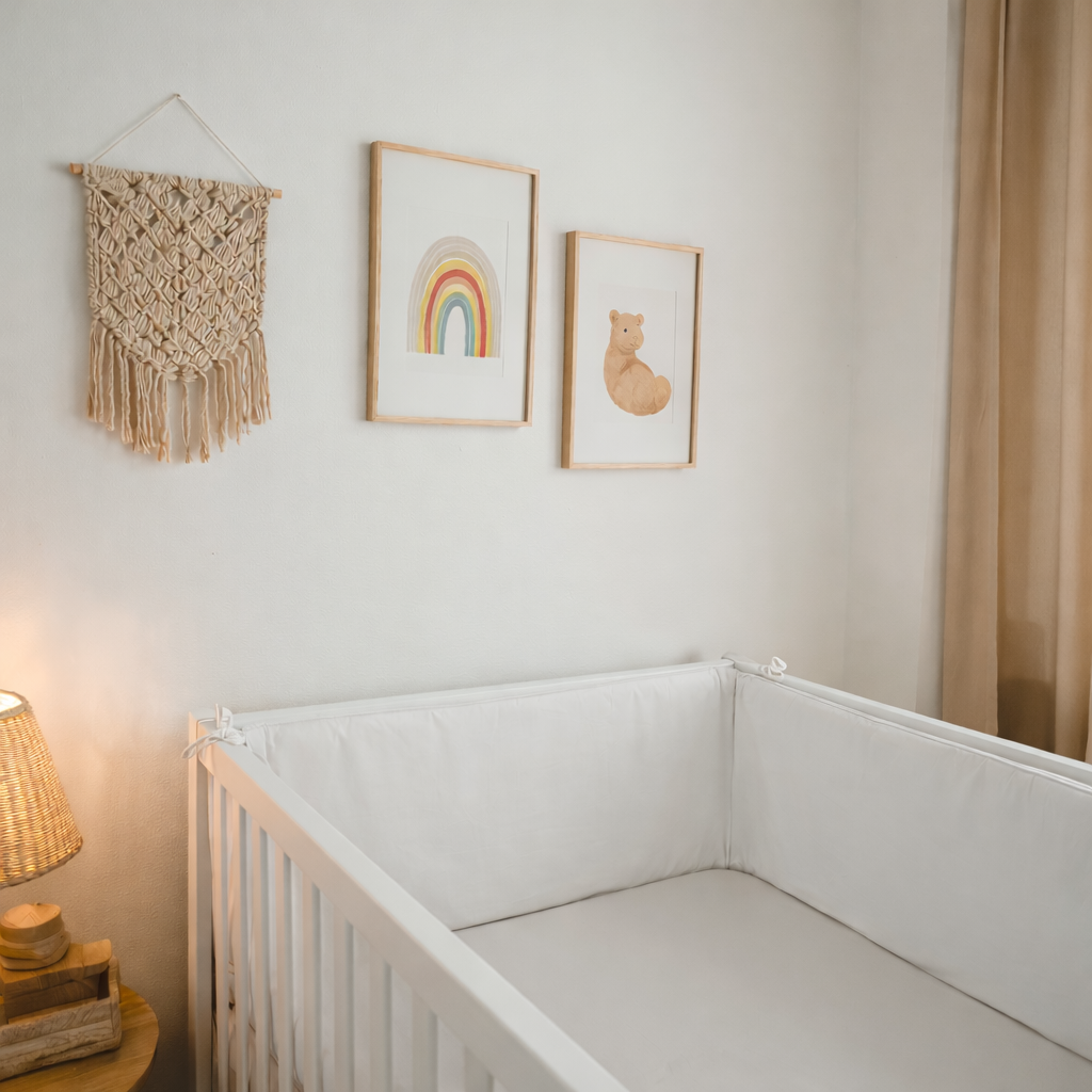Bettumrandung Baumwolle für Baby- und Beistellbetten – Schutz, Komfort & Qualität