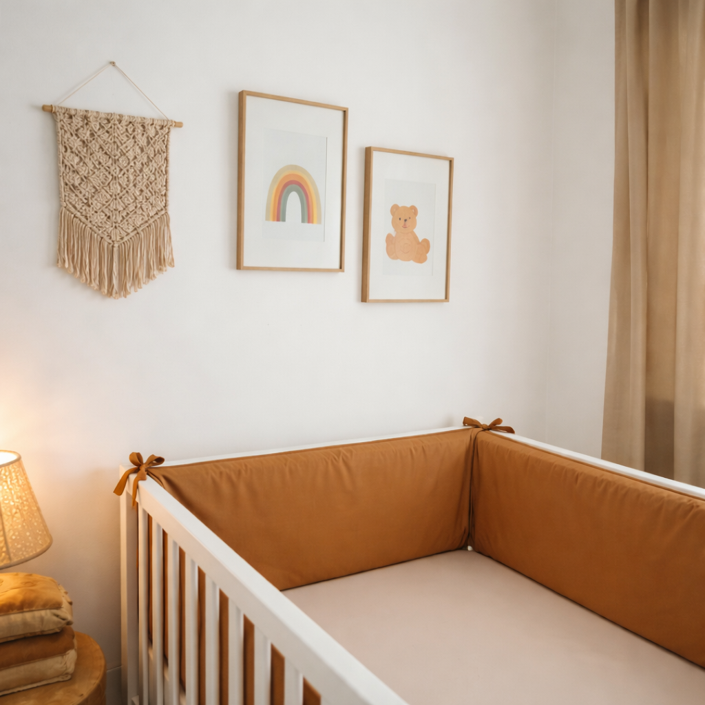 Bettumrandung Baumwolle für Baby- und Beistellbetten – Schutz, Komfort & Qualität