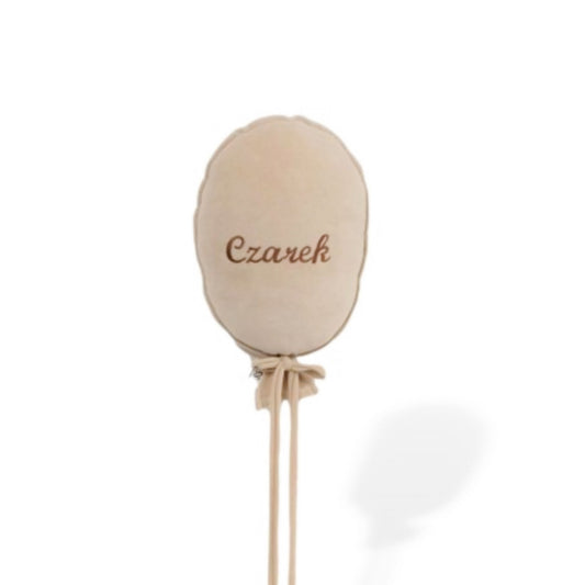 Deko Stoffballon Velours | Personalisierbar
