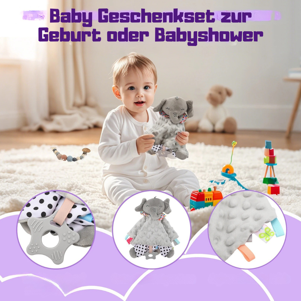 KidzzCamp Baby-Geschenkbox 12-teiliges Geschenkset
