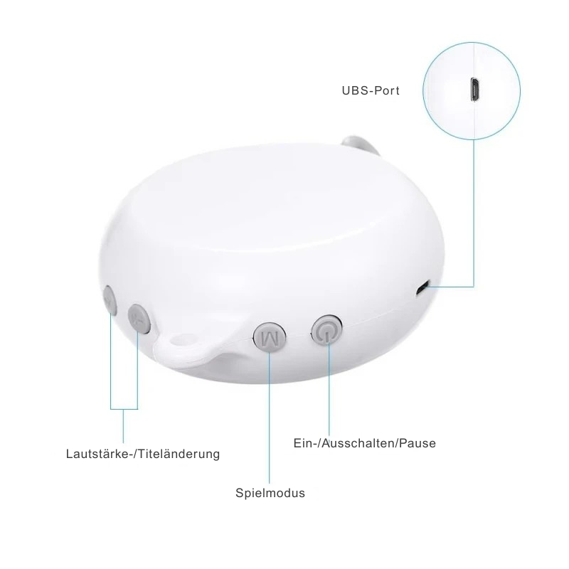 KidzzCamp Spieluhr-Musikbox – Mobile-Musikbox