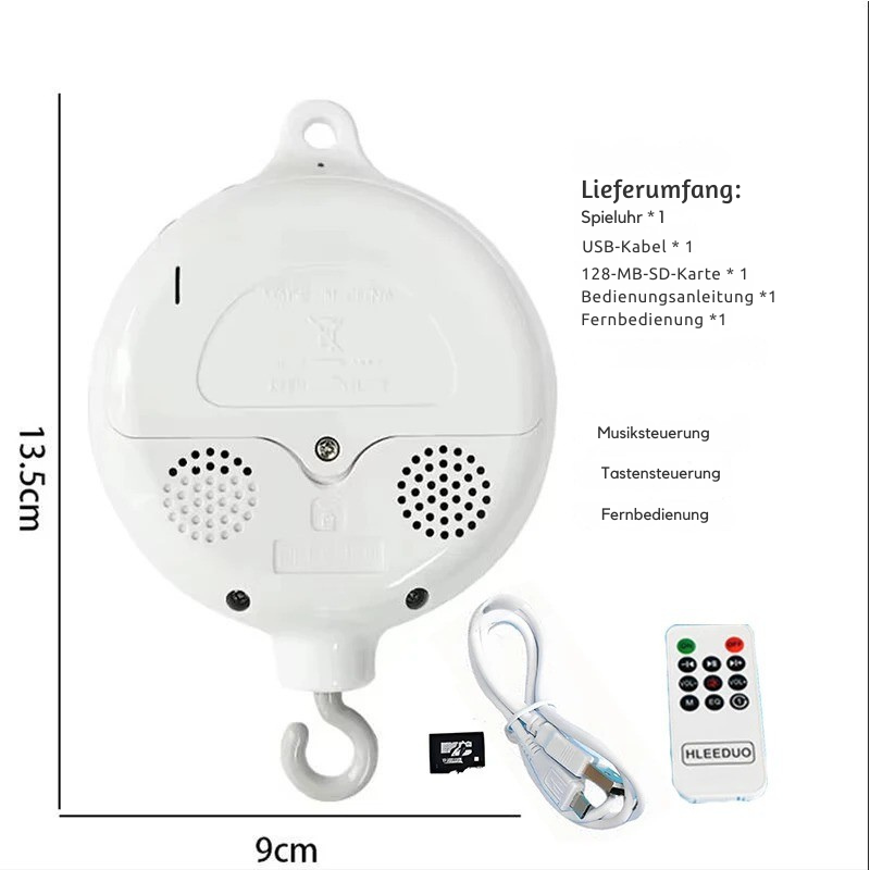 KidzzCamp Spieluhr-Musikbox – Mobile-Musikbox