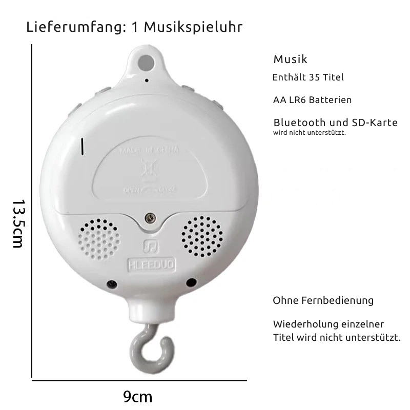 KidzzCamp Spieluhr-Musikbox – Mobile-Musikbox
