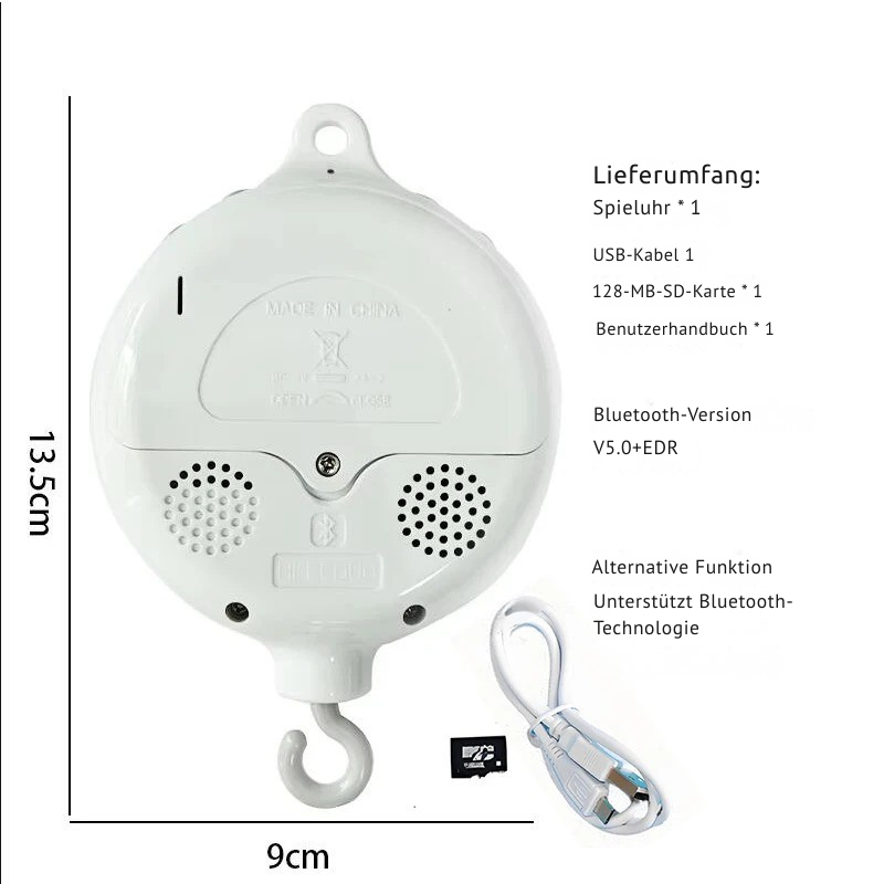 KidzzCamp Spieluhr-Musikbox – Mobile-Musikbox