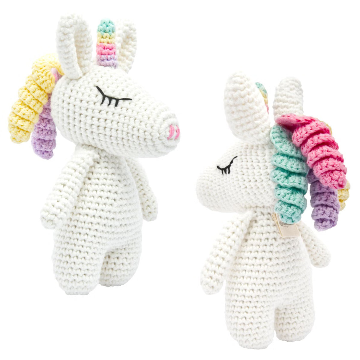 KidzzCamp Baby-Geschenkbox 3-teilig Einhorn Rainbow
