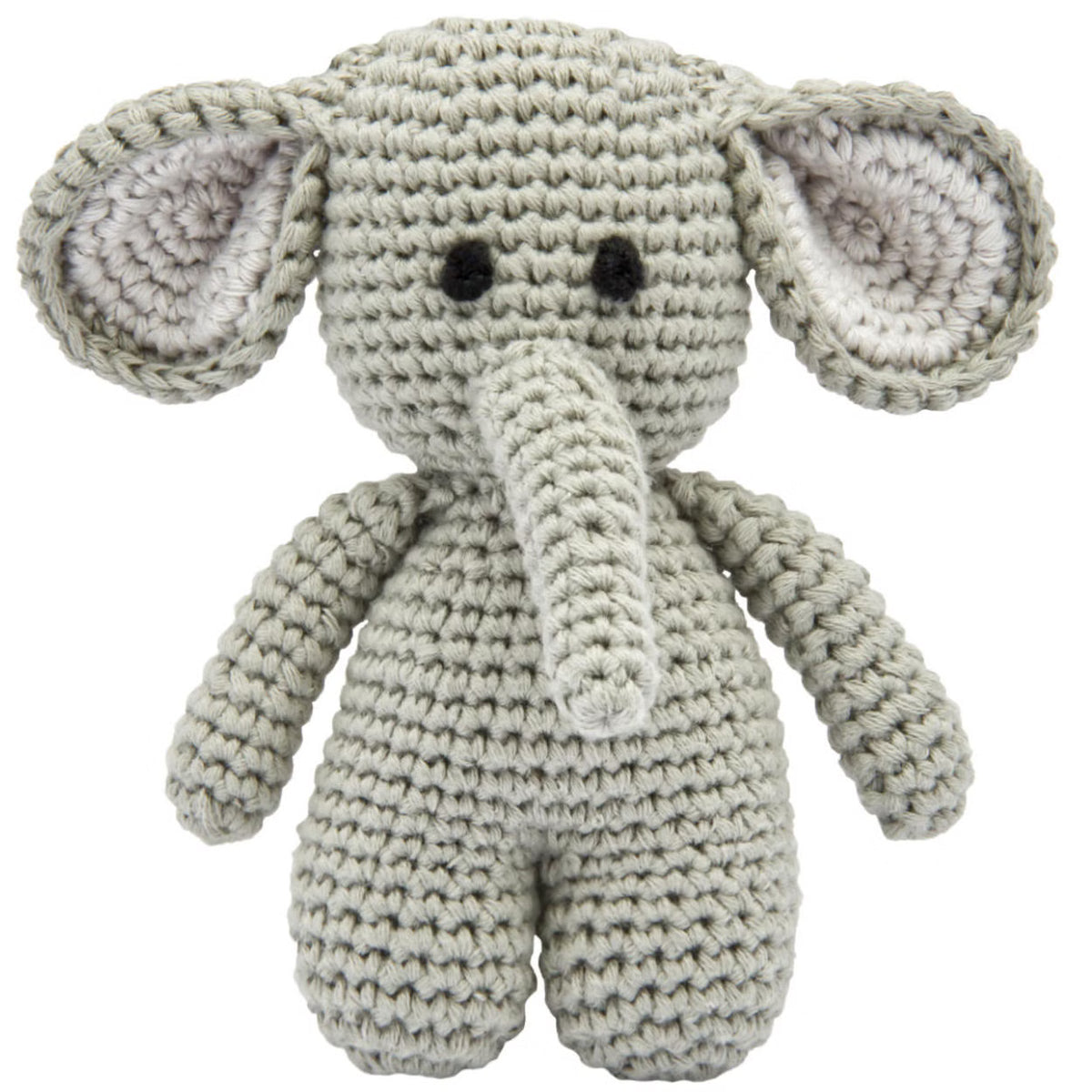 KidzzCamp Plüschtier gehäkelt Elefant 15 cm