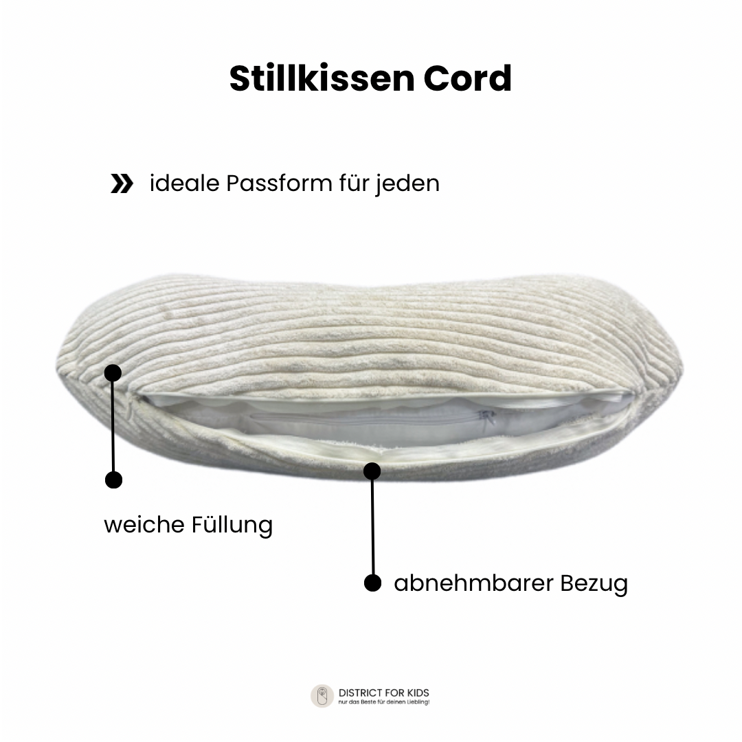 Stillkissen-Ersatzbezug  aus Cord