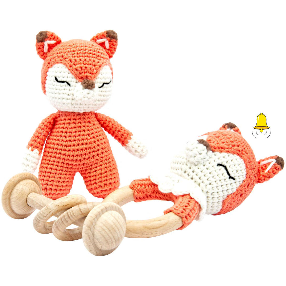 KidzzCamp Baby-Geschenkbox 3-teilig Fuchs Fuzzy