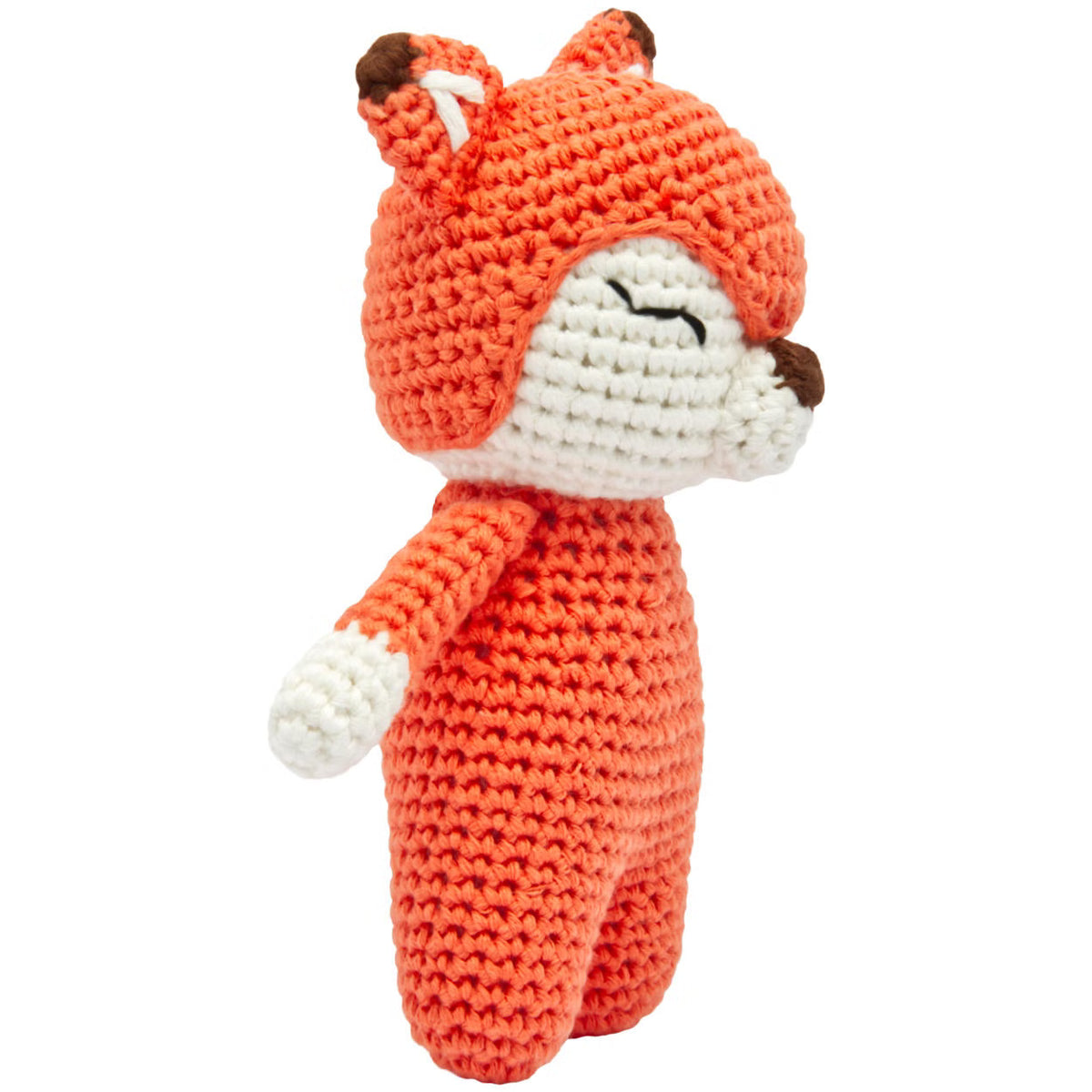 KidzzCamp Plüschtier gehäkelt Fuchs 15 cm