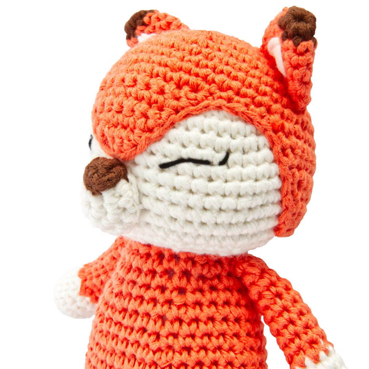 KidzzCamp Plüschtier gehäkelt Fuchs 15 cm