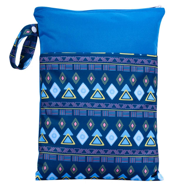 KidzzCamp G40 dunkelblau KidzzCamp Wetbag 25x35cm wasserdichte Tasche für Windeln