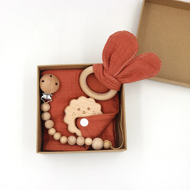 KidzzCamp Baby-Geschenkbox Häschen 4-teilig