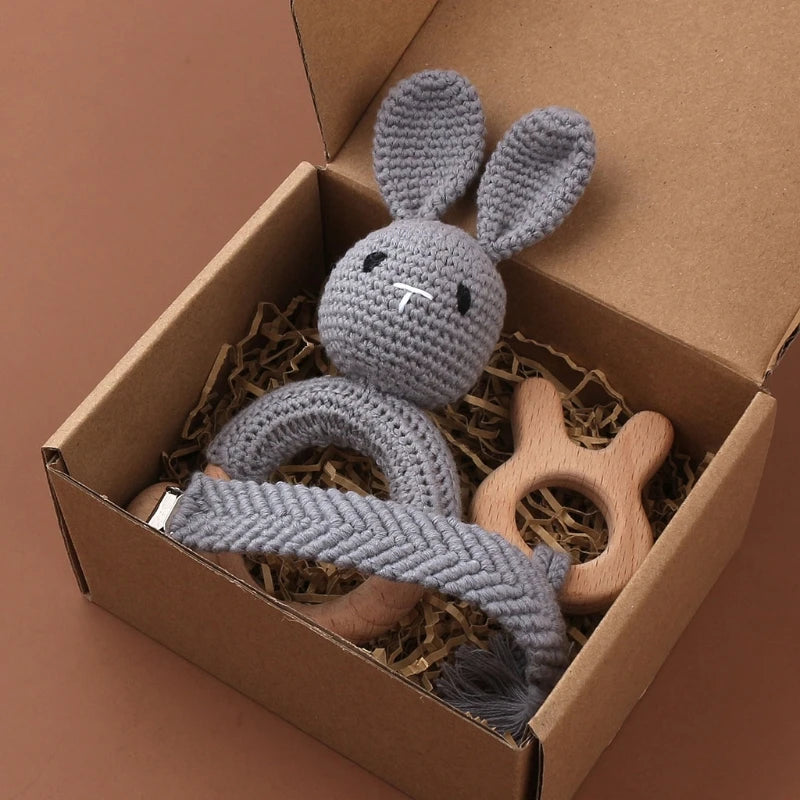 KidzzCamp Baby-Geschenkbox 2-teilig gehäkelt