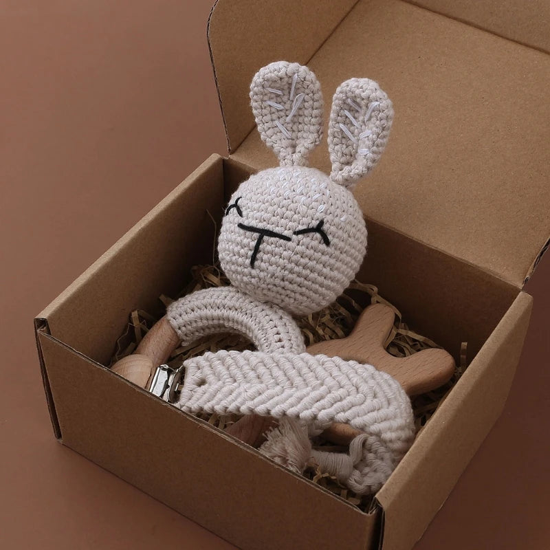 KidzzCamp Baby-Geschenkbox 2-teilig gehäkelt