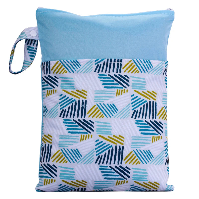 KidzzCamp G42 hellblau KidzzCamp Wetbag 25x35cm wasserdichte Tasche für Windeln