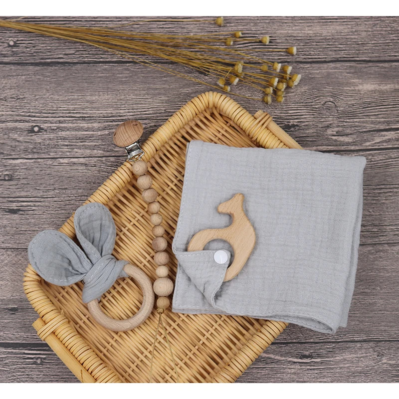 KidzzCamp Baby-Geschenkbox Häschen 4-teilig