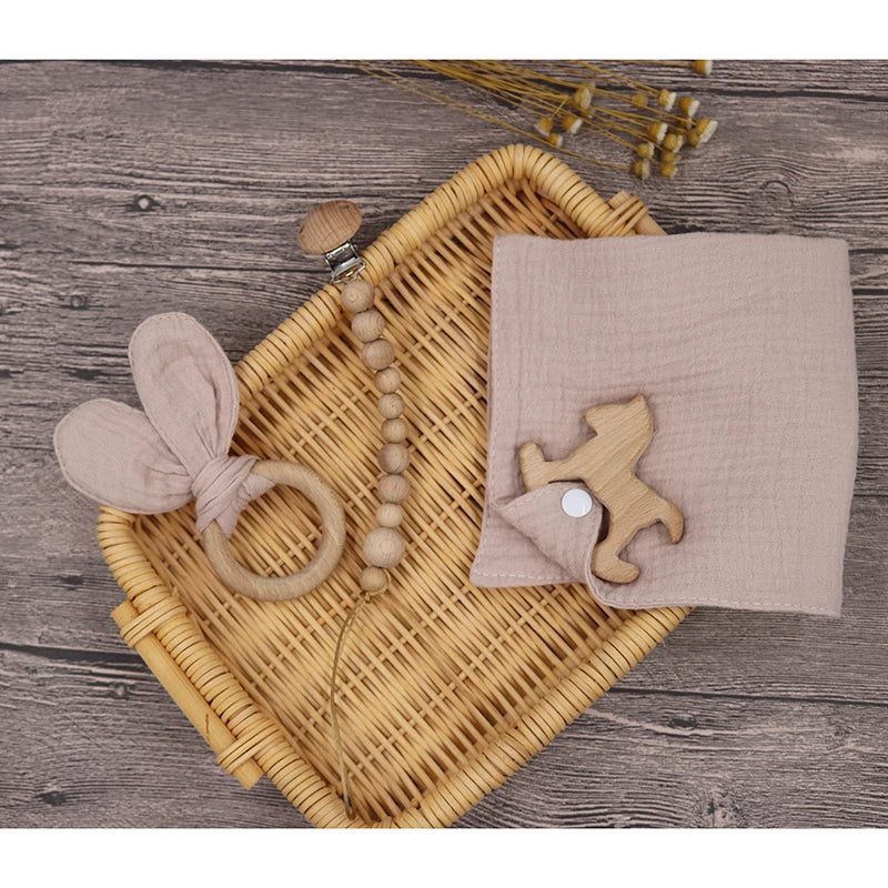 KidzzCamp Baby-Geschenkbox Häschen 4-teilig