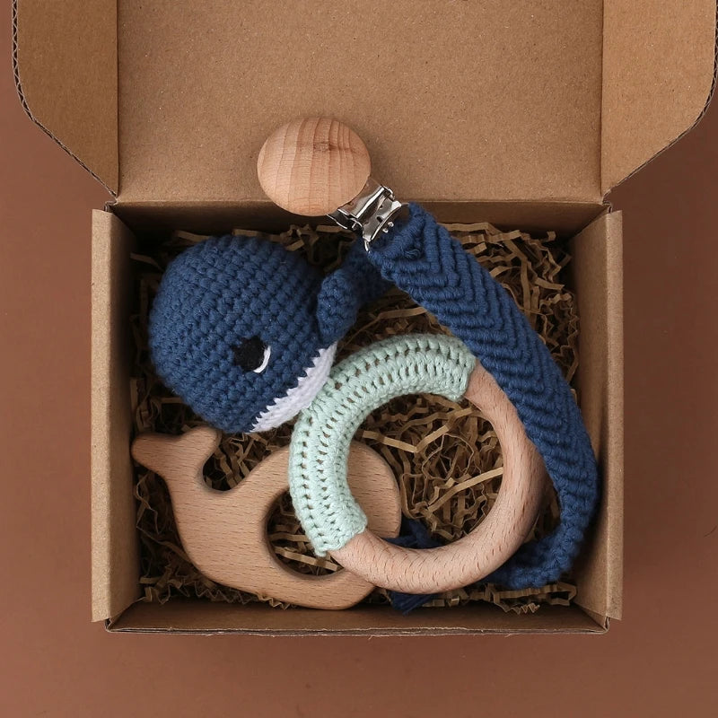 KidzzCamp Baby-Geschenkbox 2-teilig gehäkelt