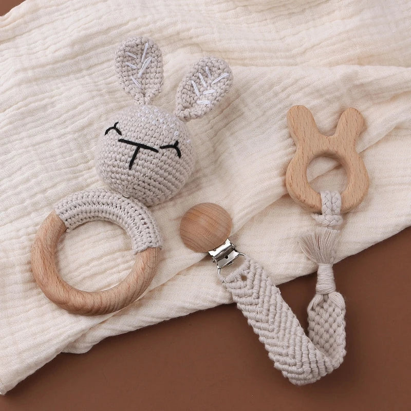 KidzzCamp Baby-Geschenkbox 2-teilig gehäkelt